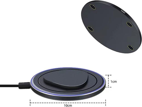 Magnetic Wireless Charger Compatible with Sonos Roam, Power Up Charging Dock Portable Bluetooth Speaker Charging Dock, Type-C Cable Included (Sono...