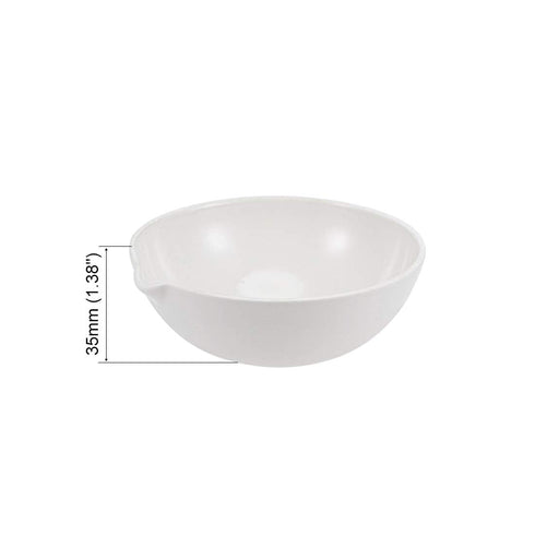 uxcell Evaporating Dish High-Temperature Resist Porcelain 100ml Round Form with Spout for Lab Supply Heating Liquid Scientific Teaching Experiment...