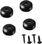 Sam&Johnny 4Pcs Speaker Isolation pad Rubber feet for Electronics Audio Turntable Speaker CD Guitar AV receivers Headphones Amp etc...