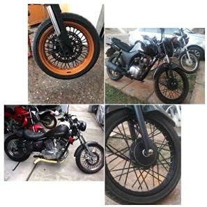 JFG RACING Bike Spoke Covers,Universal 72Pcs Dirt Bike Spoke Skins Wheel Wraps for 8"-21" Rims for Dirt Pit Bike Motorcycle Bicycle Wheelchair Dec...
