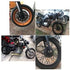 JFG RACING Bike Spoke Covers,Universal 72Pcs Dirt Bike Spoke Skins Wheel Wraps for 8"-21" Rims for Dirt Pit Bike Motorcycle Bicycle Wheelchair Dec...