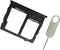 Single SIM Card Tray SD Slot Holder Replacement for Samsung Galaxy A32 5G SM-A326U A326U1 S326DL A326W (Black)......