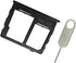 Single SIM Card Tray SD Slot Holder Replacement for Samsung Galaxy A32 5G SM-A326U A326U1 S326DL A326W (Black)......