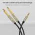 3.5mm (1/8") TRS to Dual 6.35mm (1/4") TS Mono Breakout Cable, (3.3 FT - 1pack) Y Splitter Stereo Cord Adapter Compatible iPhone, PC, CD, Speaker...