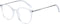 ZENOTTIC Round Optical Glasses Transparent Frame Clear Lens Eyewear Non-prescription Eyeglasses for Women...