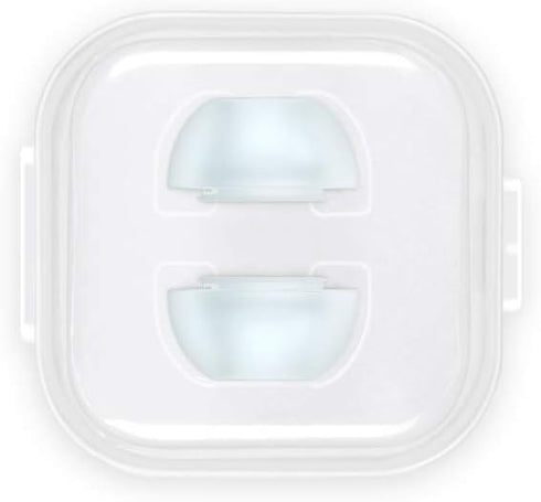 Replacement Ear Tips/Silicone Earbuds Covers Compatible with AirPods Pro 2019 Wireless Ear Phones, 1 Pair Ear Piece (Large), Transparent Blue...