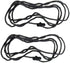 2 X ICE 77mm Front Lens Cap for Camera Snap-On Center Pinch 77...