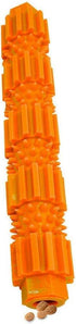 Orange Pet Dog Chew Toy,Rubber Stick Puppy Chewy Toy for Aggressive Chewer, Teeth Cleaning and Slowing Feeding Toy for Dogs Chew Toys Pet Supplies...