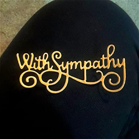 with Sympathy Words Cutting Dies,DIY Scrapbooking Artist Metal Cutting Dies Stencils for DIY Scrapbooking Paper Cards Making Decorative Crafts Sup...