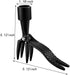 Weeder Tools with Wheels,Stand Up Weeding Tools for Garden,Crazy Weed Marauder,Sidewalk Crack Weeder Crevice Weeding Tool,Weed Puller Tool for Gar...