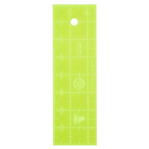 Acrylic Quilting Ruler, 2.5 inch x 8 inch | Small Ruler for Sewing, Measuring and Cutting Quilt Fabric | Straight Edge Tool for Jelly Rolls, Mini ...
