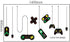 Amaonm Removable Creative Game Controllers Vinyl Wall Decal Peel & Stick Art Decor Games Wall Stickers for Kids Children Boy Bedroom Playroom Nurs...