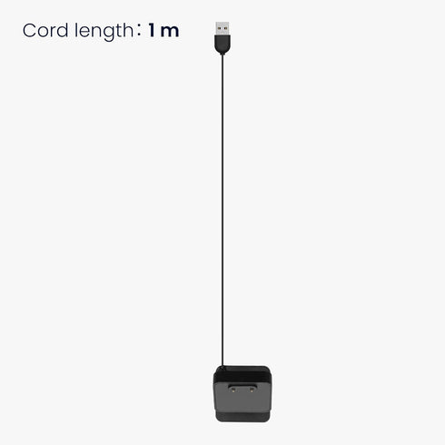 kwmobile Docking Station Compatible with Samsung Galaxy Fit 3 / Huawei Watch Fit 3 - Charging Charger Cable with Stand - Black...