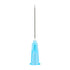JMU 100pcs Dental Irrigation Needle Tips, 23G Blunt Dispensing Needle Tips Endodontic Irrigarion Needles, Luer Lock Design, Blue...