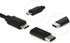 4Pack Micro USB to USB C Adapter, USB Micro Female to USB c Male Type C Compatible with Samsung Galaxy S23 S22 S21 Plus Ultra, Google Pixel 7a 7 6...