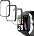 3D Screen Protector Compatible with TOOBUR IDW16 1.95” and Quican W16B Veryfit Smart Watch (Answer/Make Calls)...