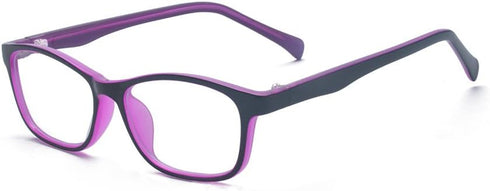ALWAYSUV Computer Glasses Blue Light Blocking for Kids Boys Girls Teens Children Gaming Eyewear Reduce Eyestrain Glasses Purple...