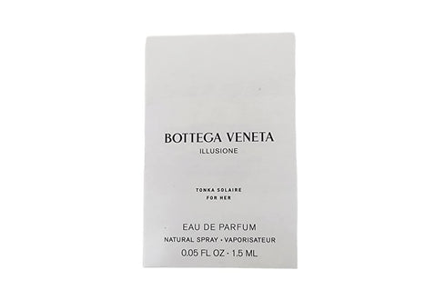 Bottega Veneta Illusione Tonka Solaire for Women Eau de Parfum Vial Spray, 0.05 Ounce...