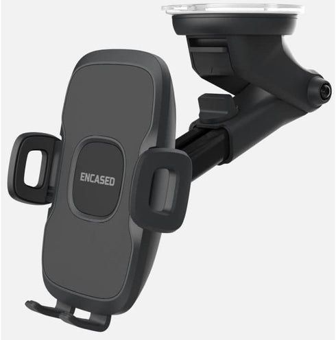 Encased Car Phone Mount, Works with Motorola Models (Moto G Power, G Stylus, Moto G Pure, G Play) Case Friendly Phone Holder for Car (Window, Dash...