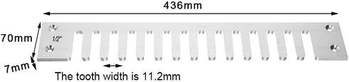9/16 Inch Pitch Dovetail Template Router Template Kit for Through Dovetail and Box Joints Wood Dovetail Tenoner Woodworking Tool...