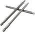 6Pcs 1/4 Inch Shank Long Magnetic Square Head Screwdriver Bits Set Power Tools SQ1 SQ2 SQ3 (100mm)...