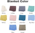 Soft Organic Cotton Knit Receiving Blanket - 100% Luxury Organic Cotton - Soft Warm Cozy Unisex Swaddle Stroller Crib Blanket for Newborns, Infant...