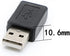 3 Pack USB 2.0 A Male to USB Micro Female Adapter Converter...