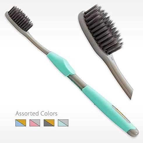 Euro-Tech Toothbrush Size:Pack of 5 with Bonus Type:Charcoal...