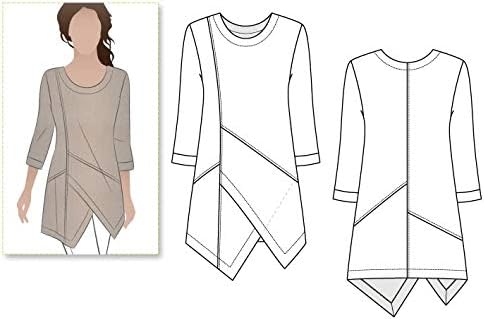 Style Arc Sewing Pattern - Lani Woven Tunic (Sizes 18-30) - Click for Other...