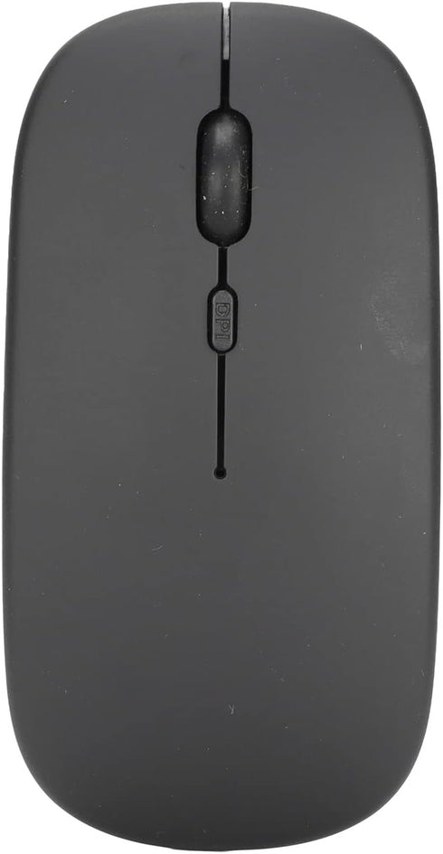 Bluetooth Keyboard Mouse Combo for PC Tablet Phone, Ultra Slim Portable Compact Mouse Keyboard, Rechargeable USB Keyboard 1600DPI Mouse Set (Black...