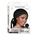 Evolve Satin Wrap Scarf, Black...