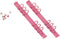Craftelier - Kit of 2 Mechanisms for 6-Ring Filing Cabinets | Size Approx. 22,7 cm - Diameter of Rings 3,3 cm - Distance Between Rings 1,9 cm | In...