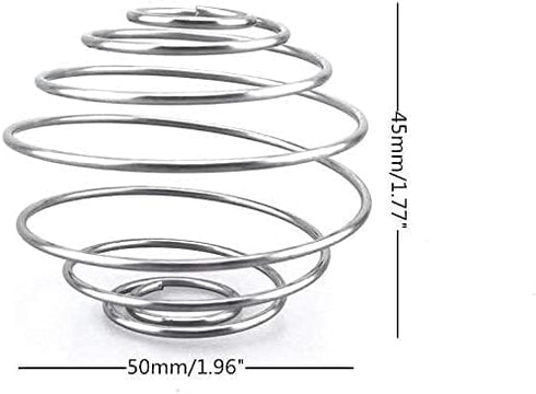3PCS 304 Stainless Replacement Stainless Steel Shaker Ball Wire Whisk Mixer Blender Mixing Ball Cup Protein Shaker (3)...