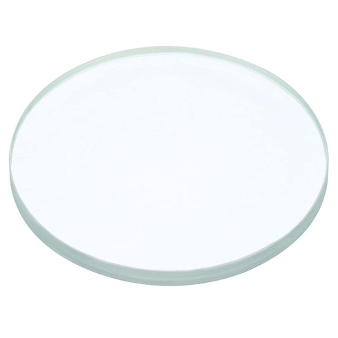 PATIKIL 12" (300mm) Focal Length Double Concave Lens, 75mm Diameter 6mm Height Glass Optically Polished Round Edges Lens for Physics Experiment, C...