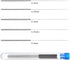 3 Set 3D Printer Nozzle Cleaning Kit Nozzles Cleaner Needles Stainless Steel 0.2mm 0.25mm 0.3mm 0.35mm 0.4mm for 3D Printers Accessories Parts PCB...