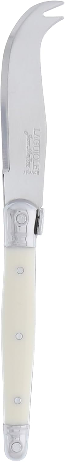 Jean Dubost Laguiole Mini Cheese Knife, Ivory Handle - Rust-Resistant Stainless Steel - Made in France...