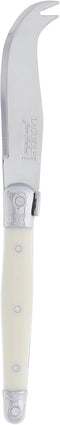 Jean Dubost Laguiole Mini Cheese Knife, Ivory Handle - Rust-Resistant Stainless Steel - Made in France...