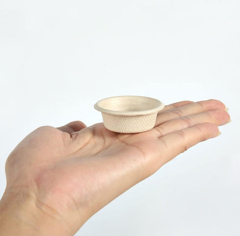 Paper Gecko Feeding Cups Reptiles Food and Water Bowls Feeder 0.5oz Small Cup Feeding Ledge Replacement Cups for Crested Gecko Lizards Spiders,100...