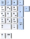 DROP MiTo DCP Pegaso Custom Keycap Set - Compatible with Cherry MX-Style switches on Mechanical Keyboards, PBT Keys in Cherry Profile (Numpad Kit)...