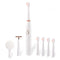 Electric Toothbrush for Adults, Smart Timer & Sonic Cleaning Toothbrush Electric, with 6 Brushing Modes, Brushing Cleansing Massage 3-in-1 Multifu...