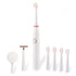 Electric Toothbrush for Adults, Smart Timer & Sonic Cleaning Toothbrush Electric, with 6 Brushing Modes, Brushing Cleansing Massage 3-in-1 Multifu...