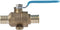 SharkBite 3/4 Inch Crimp Ball Valve with Mounting Tabs and Drain, Brass Plumbing Fitting, PEX Pipe, PE-RT, UC24616Z...