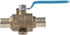 SharkBite 3/4 Inch Crimp Ball Valve with Mounting Tabs and Drain, Brass Plumbing Fitting, PEX Pipe, PE-RT, UC24616Z...