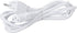 White Replacement Power Cord for Computer Monitor TV...