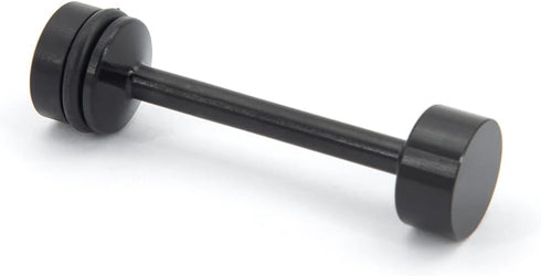 LS Engine Billet Aluminum Oil Diverter Barbell Fits GM Gen III & IV LS Engines LS1 LS2 LS3 LS6 LS7 LS9 LQ4 LQ9 4.8L 5.3L 6.0L 6.2L Black...