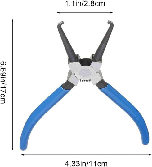 Fuel Line Plier Carbon Steel Car Fuel Line Removal Plier Anti-rust Joint Clamping Plier for Loosen Connections on Fuel Lines...
