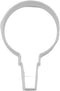 GOLF BALL WITH TEE SPORTS ATHLETIC OUTLINE COOKIE CUTTER MADE IN USA PR2496...