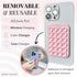 Removable and Reusable Suction Cup Phone Mount/Patent Pending (Pink-a-Licious)...