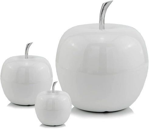 Modern Day Accents 3862 Manzano SM Polished Apple, Fruit Decor, Teacher Gifts, School, Teacher Decor, Apple Gifts, Office Desk Decor, Home Decor, ...