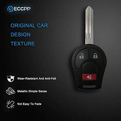 ECCPP Uncut 315MHz Keyless Entry Remote Key Fob for Infiniti Series CWTWB1U751A CWTWB1U816A (Pack of 1)...